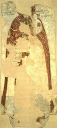 Peinture murale du roi Georgios III de Makuria, Faras